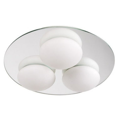 Domestic Lighting - Corona 3 Light IP44 Bathroom Ceiling Light