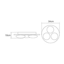 Domestic Lighting - Corona 3 Light IP44 Bathroom Ceiling Light