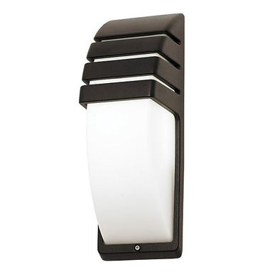 Domestic Lighting - Keep 2 X 9 Watt IP44 Matt Black Wall Light