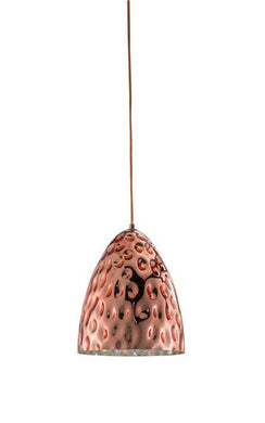 Domestic Lighting - Ledger 60 Watt Copper Plated Pendant