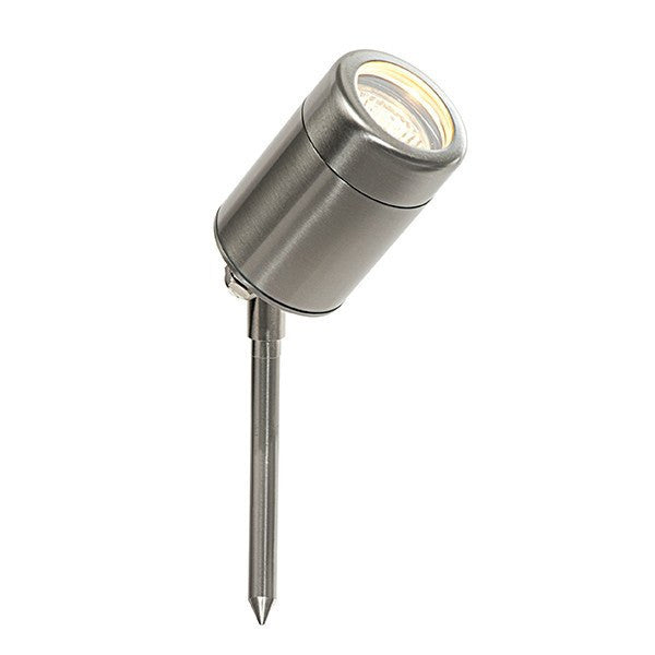 Domestic Lighting - Odyssey 35 Watt GU10 IP44 Stainless Steel Spike Light