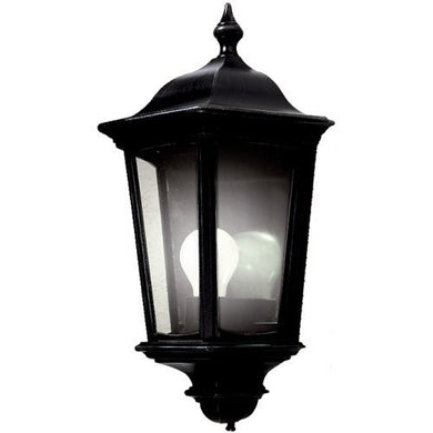 Domestic Lighting - Roma Black Traditional Wall Light