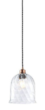 Domestic Lighting - Rosalie Non Electric 60 Watt Clear Glass Pendant