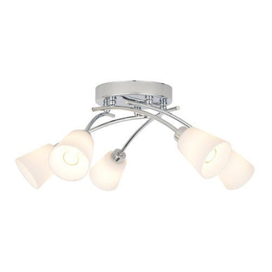 Domestic Lighting - Tucana 5 Light IP44 Bathroom Ceiling Light