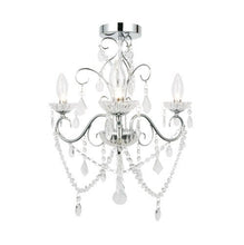 Domestic Lighting - Vela 3 Light IP44 Bathroom Chandelier