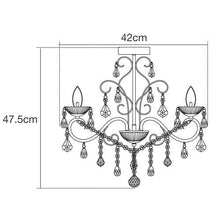 Domestic Lighting - Vela 3 Light IP44 Bathroom Chandelier