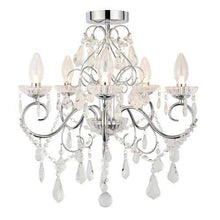 Domestic Lighting - Vela 5 Light IP44 Bathroom Chandelier