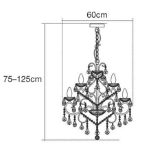 Domestic Lighting - Vela 9 Light IP44 Bathroom Chandelier