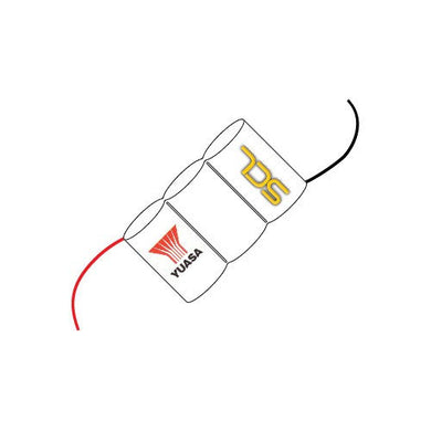 Emergency Lighting - 3 Cell Ni-Cad 3.6V 4Ah Side By Side Battery Pack