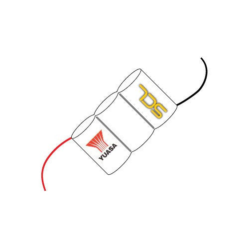 Emergency Lighting - 3 Cell Ni-Cad 3.6V 4Ah Side By Side Battery Pack