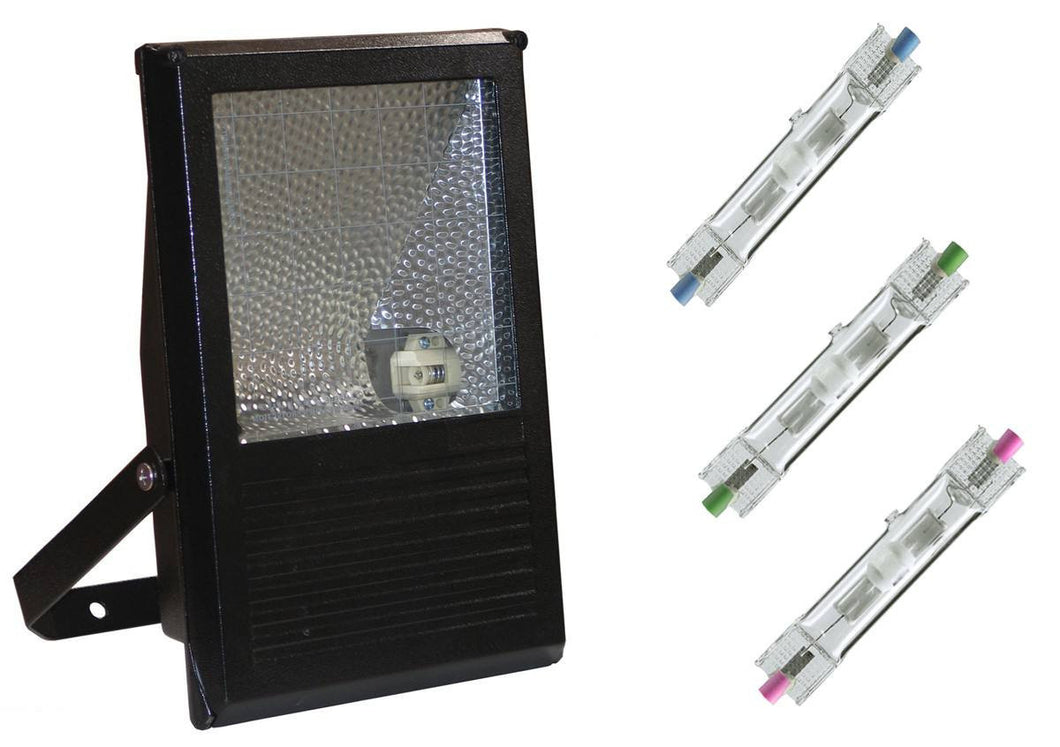 150 Watt Metal Halide Floodlight with Colour Lamp - Steel City Lighting