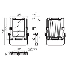 Floodlights - 250 Watt SON IP65 PBT Floodlight With Lamp