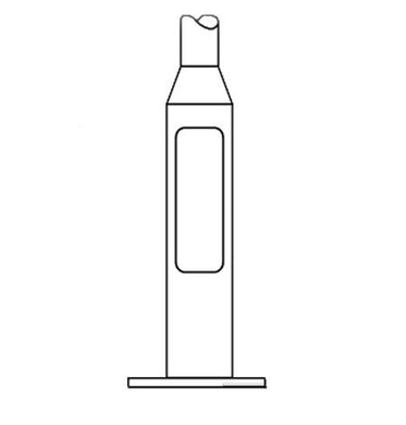 Floodlights - 5 Metre Tubular Fixed Flange Mount Column