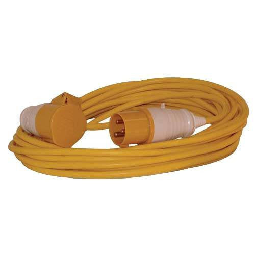 14 Metre 110 Volt 16 Amp Extension Lead - Steel City Lighting