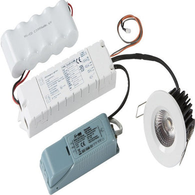 LED Lighting - VFR 7W FireKnight & VFR8 ProKnight Switched Maintained Emergency Kit