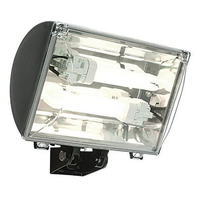 N/a - Luxsona 2 X 26 Watt PLC IP44 Energy Saving Flood Light