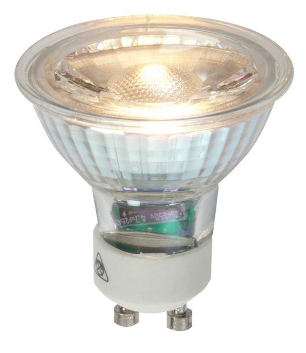 Replacement Lamps - 3.5 Watt GU10 Warm White (2700K) COB LED Lamp