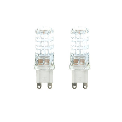 Replacement Lamps - 3 Watt G9 Cool White (6000K) SMD LED Lamp Twin Pack