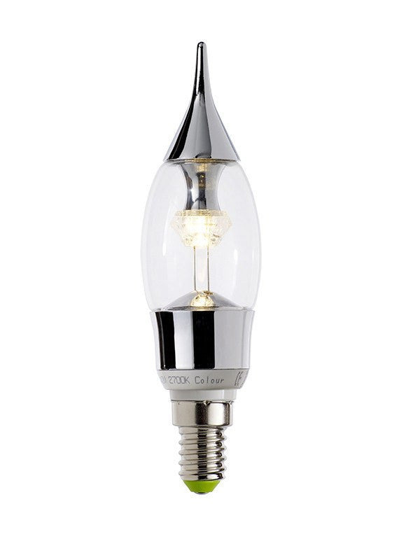 Replacement Lamps - 3 Watt LED Small Edison Screw (E14) Candle Lamp