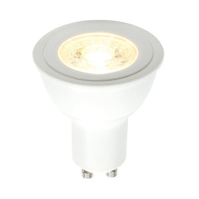 Replacement Lamps - 5.7 Watt Dimmable GU10 Warm White (3000K) COB LED Lamp