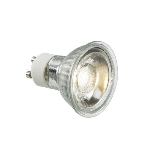 Replacement Lamps - 5 Watt Cool White (4000K) COB LED GU10 Lamp