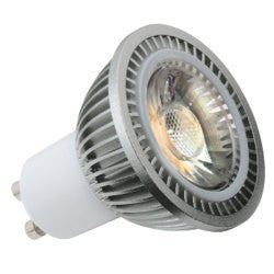 Replacement Lamps - 5 Watt Dimmable Warm White (3000K) COB LED GU10 Lamp