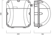 1 x 42 Watt Low Energy IP65 Wall Pack - Steel City Lighting