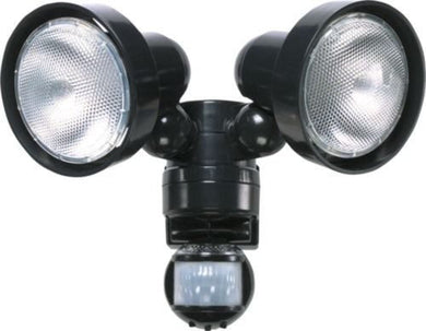 Security Lighting - 2 X 75 Watt PIR Twin Spot Security Light