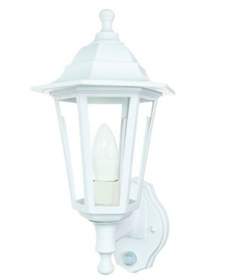 Security Lighting - 4 Watt Led Energy Saving Pir Carriage Lantern