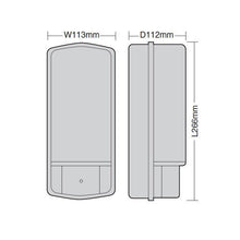 Security Lighting - 6 Watt 428lm LED Dusk To Dawn Photocell Bulkhead