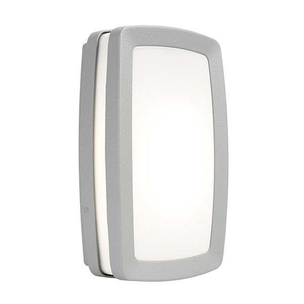 Security Lighting - Mode 26 Watt IP54 Textured Grey Photocell Wall Light