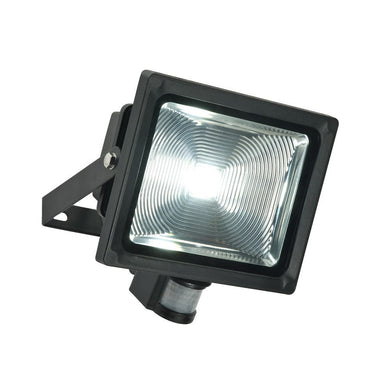 Security Lighting - Olea 32 Watt LED IP65 Daylight (6400K) PIR Floodlight