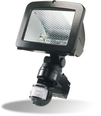 Security Lighting - Professional 500 Watt Tungsten Halogen PIR Floodlight