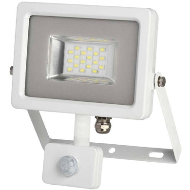 Security Lighting - Slimstar PIR 10 Watt, 1000 Lumens LED Floodlight