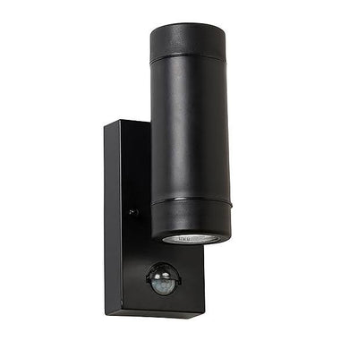 Black Endon Icarus PIR Outdoor Wall Light